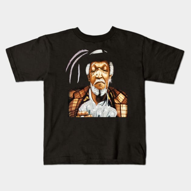 Fred sanford Kids T-Shirt by Collection.Tribe.store